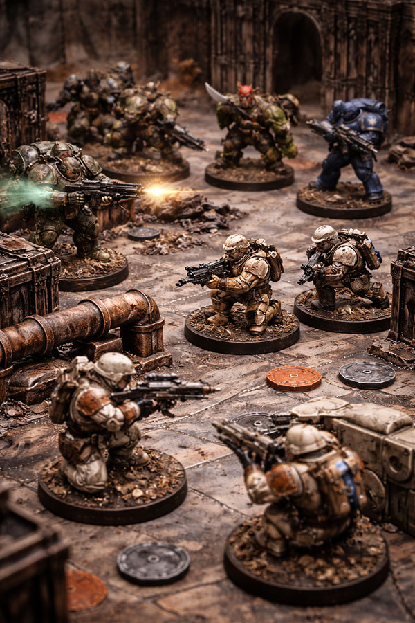 Combat Patrols und Einzelfiguren in unserem Regal in Hachenburg