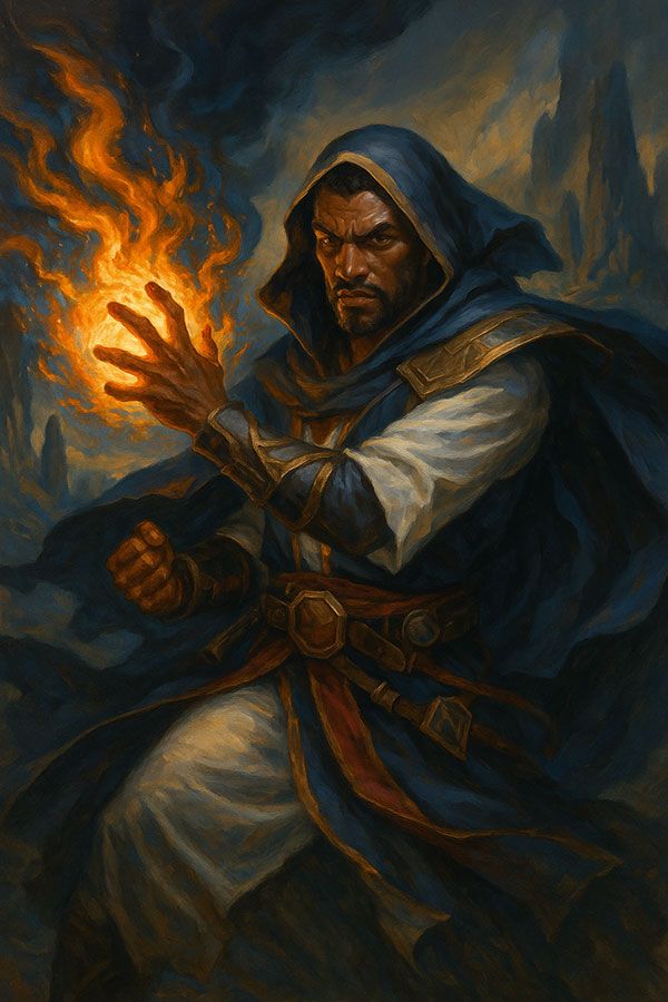 Zauberer im Stil von Magic